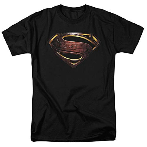 Justice League Movie Superman Logo DC Comics T Shirt and Stickers Medium Justice League Movie Superman Logo DC Comics T Shirt and Stickers Medium