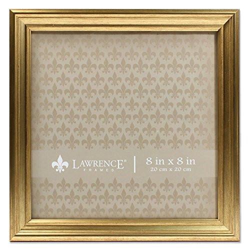 8x8 Sutter Burnished Gold Picture Frame