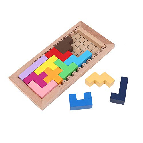 Boxiki kids Brain Teaser Puzzles   Brain Games for Kids   Brain Teasers for Adults   Wooden Puzzles   Kids Toys for Ages 3 and Above