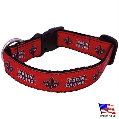 Louisiana Ragin Cajuns Pet Collar - Large