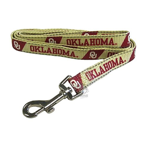 Oklahoma Sooners Pet Reflective Nylon Leash - Medium