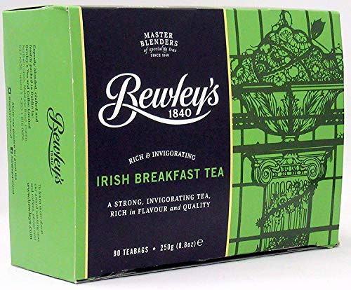 Bewleys Irish Breakfast Tea 250 g 80 Tea Bags  2-Pack