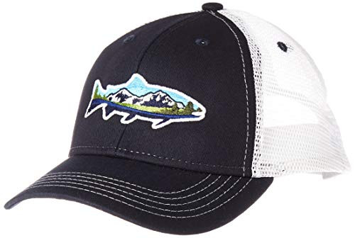 Ouray Sportswear Kids  and  Baby Youth Sideline Mesh Cap Navy White Adjustable