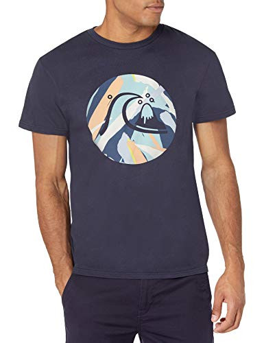 Quiksilver Mens Earthy Pleasure TEE Navy Blazer XL