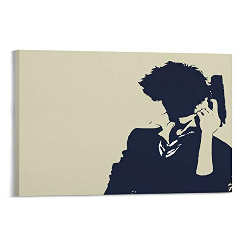 YISHUI Cartoon Posters Anime Cowboy Bebop Spike WP Poster Decorative Painting Canvas Wall Art Living Room Posters Bedroom Painting 08x12inch 20x30cm