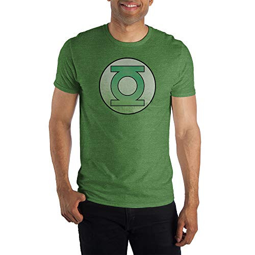 DC Comics Green Lantern Heather T-Shirt-Medium