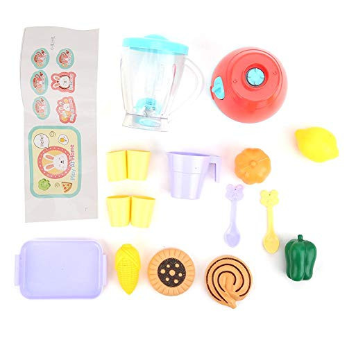 Pretend Play Toy Plastic Mini Powered by 2pcs AA battery Simulation Juicer Toy for children to play juicer