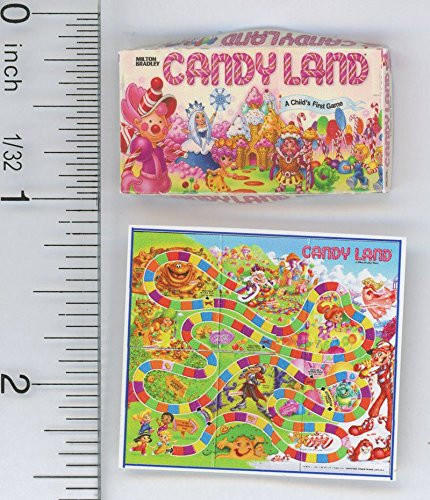 Cindis Minis Dollhouse Miniature 1 12 Scale Popular Candy Board Game