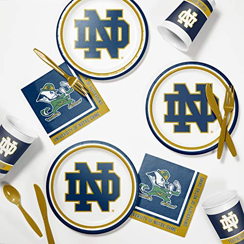 Creative Converting University of Notre Dame Tailgating Kit Serves 8