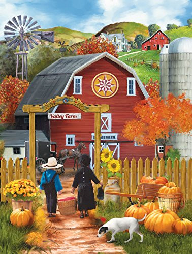 Valley Farm 500 Piece Jigsaw Puzzle by SunsOut