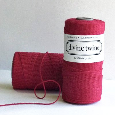 Solid Red Divine Twine (Solid Red)