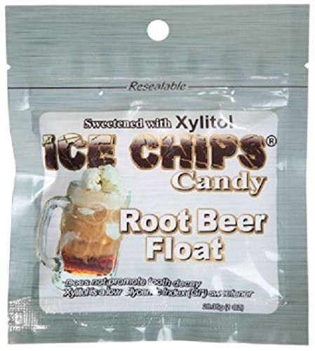 Ice Chips Candy in Re-sealable Pouches  Root Beer Float 6-Pack