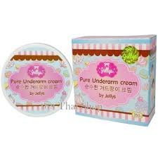 Jellys Pure Underarm Cream 50 g.x 1 pcs.by Bangkok premium.