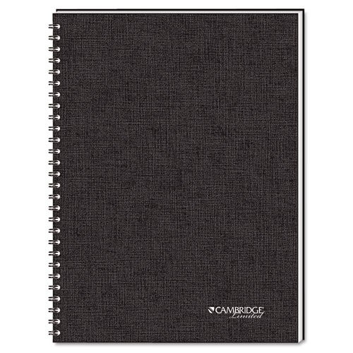 Side Bound Guided Business Notebook QuickNotes 8 x 5 White 80 Sheets