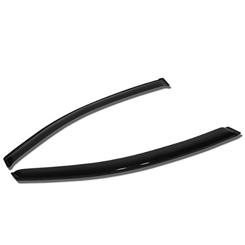 Replacement for Honda Civic Coupe FG3 FG4 2pcs Tape-On Window Visor Deflector Rain Guard