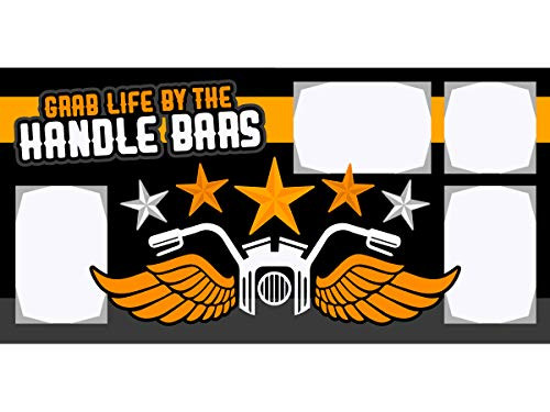 inch Grab Life by The Handle Bars inch  Motorcycle Scrapbook Page Kit