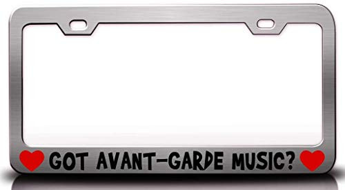 Custom Brother - GOT Avant Garde Music w Heart Music Musician Metal Car SUV Truck License Plate Frame Ch o92
