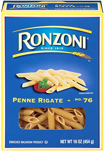 Ronzoni Penne Rigate 16 oz  Pack of 12