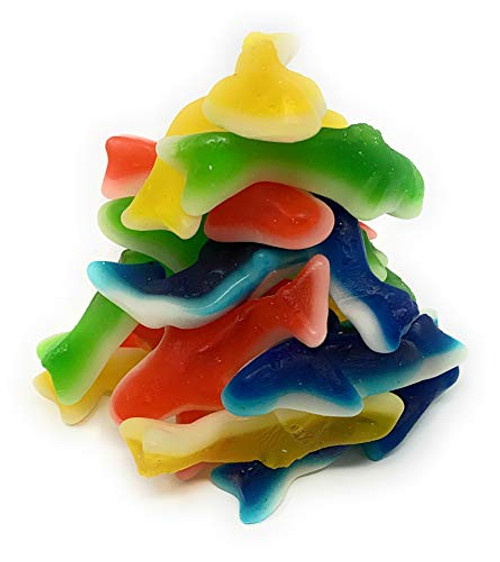 Kervan Assorted Color Gummy Shark  5 Lbs