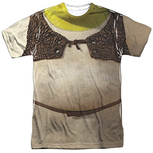 Shrek Animated Family Comedy Movie Shreks Ogre Costume Adult Front Print TShirt