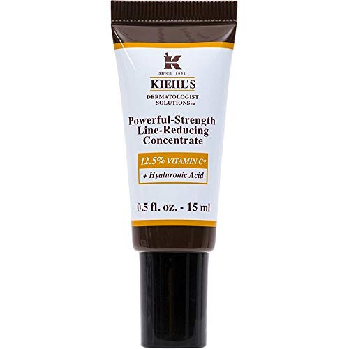 Kiehls Powerful Strength Line Reducing Concentrate Serum ~ 0.5 fl oz   15 mL  Unboxed