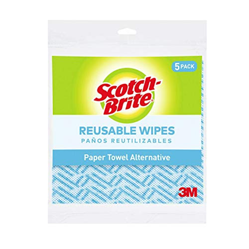 Scotch-Brite Kitchen Wipe 5-Count  Pack of 12