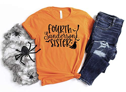 Fourth Sanderson Sister Womens Halloween T Shirt   Womans Hocus Pocus Shirt   Misses and Plus Size Assorted Colors Fourth Sanderson Sister Womens Halloween T Shirt   Womans Hocus Pocus Shirt   Misses and Plus Size Assorted Colors