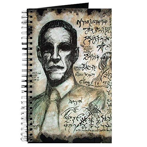 CafePress H.P. Lovecraft Spiral Bound Journal Notebook Personal Diary Task Journal