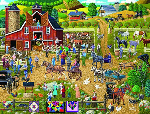 Country Farm 500 Piece Jigsaw Puzzle by SunsOut