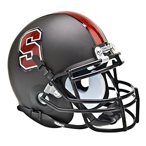 NCAA Stanford Cardinal Collectible Alt 1 Mini Helmet Matte Black