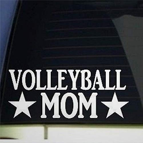 Volleyball Mom Sticker Vinyl Serve Spike Beach Shorts Stickers Car Decal Window Decal Vinyl Decal Die Cut Decals Funny Laptop Stickers Bumper Stickers Gift