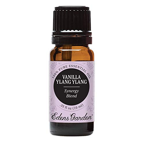 Edens Garden Vanilla Ylang Ylang Essential Oil Synergy Blend 100 percent Pure Therapeutic Grade   and  Stress  10 ml