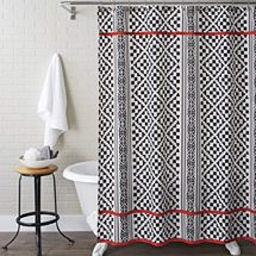 Better Homes  and  Gardens Aztec Diamonds Shower Curtain