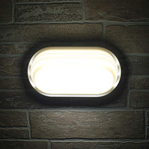 Modern LED Wall Sconce Lighting Fixture Lamps Hardwired Wall Mounted Light  Cool White - 5000K Oval B