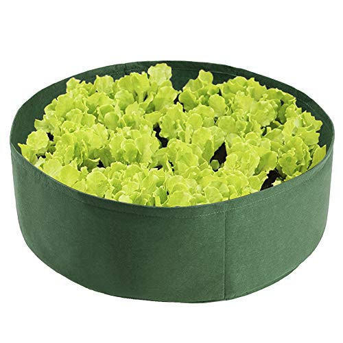 Develoo Plant Grow Bags Fabric Raised Garden Planting Bed Breathable Garden Grow Bags Planting Container Planter Pot for Plants Herbs Flowers Vegetables