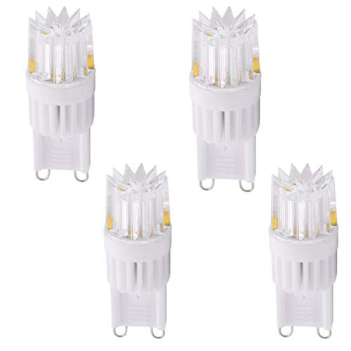 LXcom G9 Led Bulb 2W LED Corn Light Bulbs Dimmable COB G9 LED Light Bulbs Replace 20W Halogen Light Bulbs Warm White 3000K G9 LED Bulbs AC110V for Pendant Wall Sconce Crystal Chandelier Kitchen4 Pack LXcom G9 Led Bulb 2W LED Corn Light Bulbs Dimmable COB G9 LED Light Bulbs Replace 20W Halogen Light Bulbs Warm White 3000K G9 LED Bulbs AC110V for Pendant Wall Sconce Crystal Chandelier Kitchen4 Pack