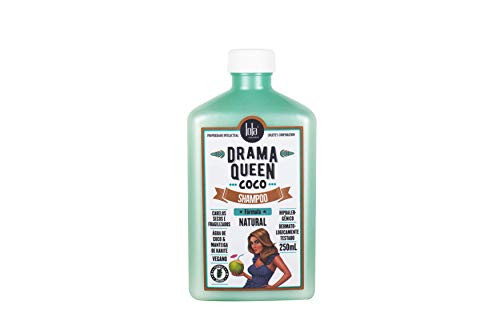 Lola Brasil - Linha Drama Queen - Shampoo Coco 250 Ml -  Drama Queen Collection - Coconut Shampoo 8.45 Fl Oz