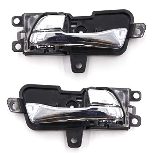 Otois 2Pcs Front or Rear Left Right Pair Interior Inside Chrome Door Handle For Hyundai Sonata 2011 2014 Otois 2Pcs Front or Rear Left Right Pair Interior Inside Chrome Door Handle For Hyundai Sonata 2011 2014