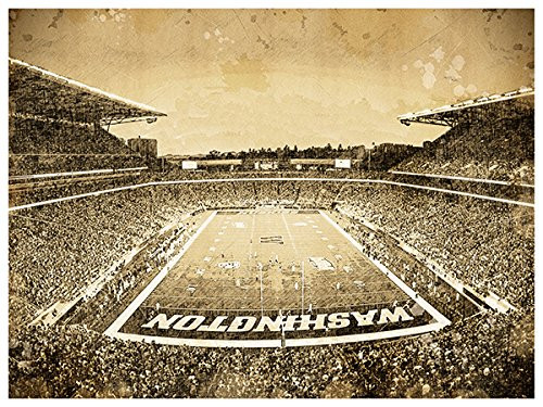 Atlas Washington Huskies Art Sketch Style Poster Print 12x16 Wall Decor Atlas Washington Huskies Art Sketch Style Poster Print 12x16 Wall Decor
