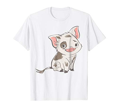 Disney Moana Pua Drawn Smile Graphic T-Shirt