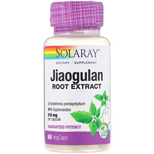 Solaray Jiaogulan Root Extract 410 mg 60 VegCaps Solaray Jiaogulan Root Extract 410 mg 60 VegCaps