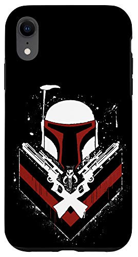 iPhone XR Star Wars Boba Fett Crossed Blasters Case