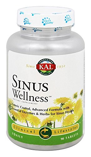 Kal Sinus Wellness Tablets 90 Count