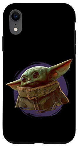 iPhone XR Star Wars  The Mandalorian The Child Purple Portrait Case