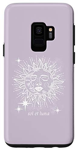 Galaxy S9 Trendy Sol Et Luna Line Art Case