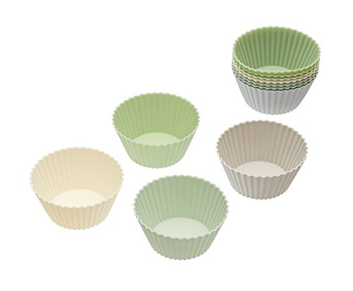 7cm Pack Of 12 Sweetly Does It Silicone Cake Cases Assorted Colours