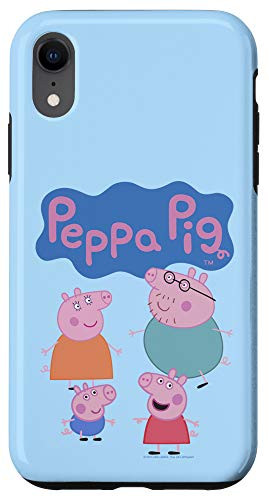 iPhone XR Peppa Pig Family Logo Case