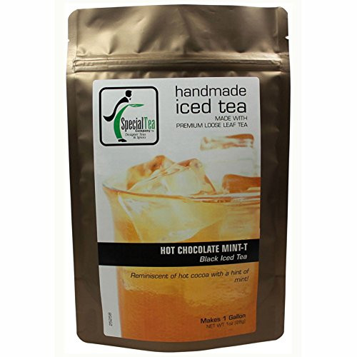 Special Tea Hot Chocolate Mint-T Iced Black Tea Makes 1 Gallon Hot Chocolate Mint-T 1 Ounce