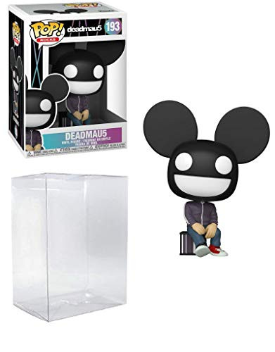 Deadmau 5 Pop 193 Pop Rocks Deadmau5 Vinyl Figure  Includes Compatible Ecotek Plastic Pop Box Protector Case