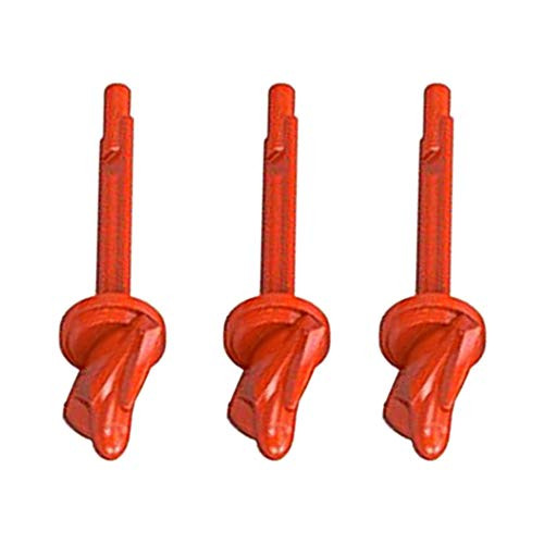 Imaginext Replacement Parts Batmobile - DHT64 ~ DC Superfriends Batmobile Playset ~ Replacement Package of 3 Orange Projectiles